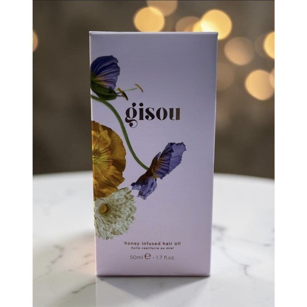 GISOU Honey Infused Hair Oil 1.7 fl oz / 50 ml NEW IN BOX #210488